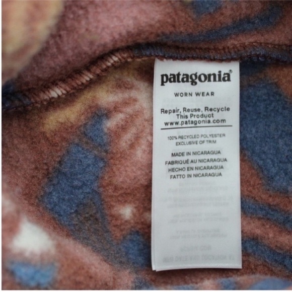 Patagonia Synchilla Snap-T Fleece Pullover Canyon
Block Big Sisu Brown Medium - Picture 10 of 15